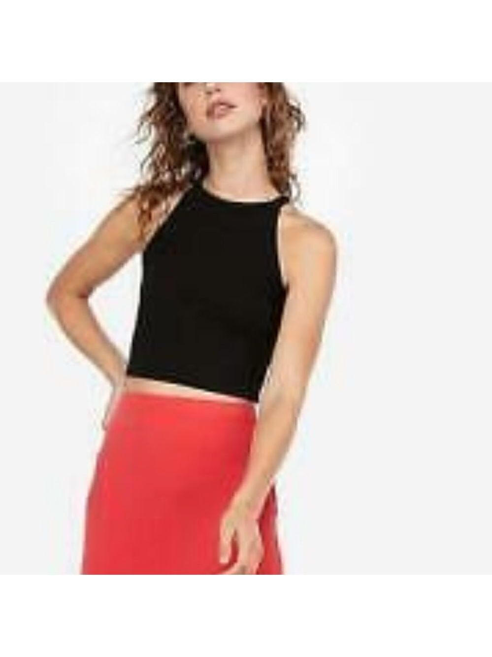 Express Crop Top Cotton Spandex